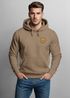 Hoodie Herren Wald Bäume Logo Badge Naturliebhaber Outdoor Fashion Streetstyle Neverless®preview