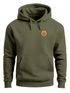 Hoodie Herren Wald Bäume Logo Badge Naturliebhaber Outdoor Fashion Streetstyle Neverless®preview