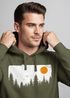 Hoodie Herren Wald Bäume Outdoor Adventure Abenteuer Natur-Liebhaber Fashion Streetstyle Neverless®preview
