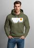 Hoodie Herren Wald Bäume Outdoor Adventure Abenteuer Natur-Liebhaber Fashion Streetstyle Neverless®preview