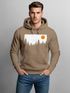 Hoodie Herren Wald Bäume Outdoor Adventure Abenteuer Natur-Liebhaber Fashion Streetstyle Neverless®preview