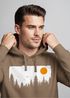 Hoodie Herren Wald Bäume Outdoor Adventure Abenteuer Natur-Liebhaber Fashion Streetstyle Neverless®preview