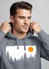 Hoodie Herren Wald Bäume Outdoor Adventure Abenteuer Natur-Liebhaber Fashion Streetstyle Neverless®preview
