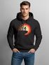 Hoodie Herren Wander-Motiv Trekking Aufdruck Kapuzenpullover Outdoor Fashion Streetstyle Neverless®preview