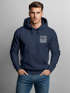 Hoodie Herren Wandern Berge Natur Aufdruck Print Outdoor Fashion Kapuzen-Pullover Männer Neverless®preview