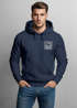Hoodie Herren Wandern Berge Natur Aufdruck Print Outdoor Fashion Kapuzen-Pullover Männer Neverless®preview