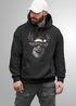 Hoodie Herren Weihnachten Kapuzen-Pullover Rentier Hirsch Weihnachtspullover Männer Moonworks®preview