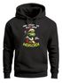 Hoodie Herren Weihnachten Kapuzen-Pullover Spruch Weihnachtsmuffel Weihnachtspullover Männer Moonworks®preview