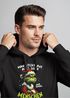 Hoodie Herren Weihnachten Kapuzen-Pullover Spruch Weihnachtsmuffel Weihnachtspullover Männer Moonworks®preview