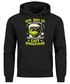 Hoodie Herren Weihnachten Last Christmas Grinch Spruch Lustig Kapuzen-Pullover Männer Moonworks®preview