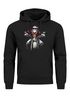 Hoodie Herren Weihnachten Print Aufdruck Santa Biker Motorrad Aufdruck Print Männer Fashion Streetstyle Neverless®preview