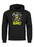 Hoodie Herren Weihnachten Ruhe Grinch Spruch Lustig Kapuzen-Pullover Männer Moonworks®preview