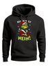 Hoodie Herren Weihnachten Spruch Bevor du fragst – NEIN Kapuzen-Pullover Weihnachtspullover Männer Moonworks®preview