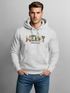 Hoodie Herren Weihnachtspulli Aufdruck Merry Christmas XMAS Kapuzen-Pullover Männer Fashion Streetstyle Neverless®preview