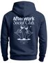Hoodie Herren Wikinger Schiff Vikings Lineart Kapuzen-Pullover Männer Neverless®preview