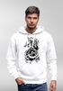 Hoodie Herren Wolf Fenrir Fabelwesen Wikinger nordische Mythologie Odin Kapuzen-Pullover Fashion Streetstyle Neverless®preview