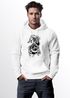 Hoodie Herren Wolf Fenrir Fabelwesen Wikinger nordische Mythologie Odin Kapuzen-Pullover Fashion Streetstyle Neverless®preview