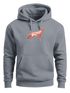 Hoodie Herren Wolf Polygon Tiere Print Aufdruck Geometrie Kapuzen-Pullover Männer Fashion Streetstyle Neverless®preview