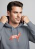 Hoodie Herren Wolf Polygon Tiere Print Aufdruck Geometrie Kapuzen-Pullover Männer Fashion Streetstyle Neverless®preview