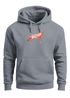 Hoodie Herren Wolf Polygon Tiere Print Aufdruck Geometrie Kapuzen-Pullover Männer Fashion Streetstyle Neverless®preview