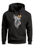 Hoodie Herren Wolf Print Wald Wildnis Outdoor Natur Tiermotiv Fashion Streetstyle Neverless®preview