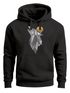 Hoodie Herren Wolf Print Wald Wildnis Outdoor Natur Tiermotiv Fashion Streetstyle Neverless®preview