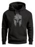 Hoodie HerrenAufdruck Sparta Helm Spartan Warrior Print Kapuzen-Pullover Männer Fashion Streetstyle Neverless®preview