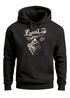 Hoodie Tracht Hisch Schriftzug Lausbua Bayern Dialekt Volksfest Bierfest Outfit Kapuzen-Pullover Männer Fashion Neverless®preview