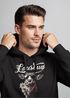 Hoodie Tracht Hisch Schriftzug Lausbua Bayern Dialekt Volksfest Bierfest Outfit Kapuzen-Pullover Männer Fashion Neverless®preview