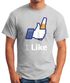 I like beer Herren T-Shirt Bier Fun-Shirt Moonworks®preview