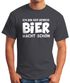 Ich bin der Beweis Bier macht schön Herren T-Shirt Trink Spruch-Shirt Moonworks®preview