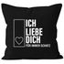 Ich Liebe Dich Geschenk-Kissenbezug für immer Schatz Autiga®preview