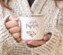 Ich liebe Pupsen Emaille Tasse Becher Blumen Kaffeetasse Moonworks®preview