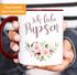 Ich liebe Pupsen Tasse Blumenkranz Rosen Kaffeetasse Teetasse Keramiktasse MoonWorks®preview