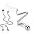 Industrial Piercing Stab Puls Ohr Stecker Straight Barbell Hantel Autiga® preview