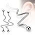 Industrial Piercing Stab Puls Ohr Stecker Straight Barbell Hantel Autiga® preview
