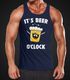 It's Beer a clock - Lustiges Herren Tank-Top Shirt Bier Spruch-Motiv Moonworks®preview