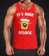 It's Beer a clock - Lustiges Herren Tank-Top Shirt Bier Spruch-Motiv Moonworks®preview