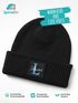 Jungen Kindermütze personalisiert Monogramm Wunschname Beanie Strickmütze Geschenkidee Winter Advent SpecialMe®preview