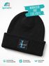 Jungen Kindermütze personalisiert Monogramm Wunschname Beanie Strickmütze Geschenkidee Winter Advent SpecialMe®preview