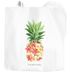 Jutebeutel Ananas Blumen Pineapple Flowers Tropical Summer Paradise Baumwolltasche Stoffbeutel Autiga®preview