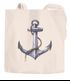 Jutebeutel Anker Wasserfarben Anchor Watercolor Baumwolltasche Stoffbeutel Einkaufsbeutel Schultertasche Autiga®preview