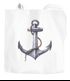 Jutebeutel Anker Wasserfarben Anchor Watercolor Baumwolltasche Stoffbeutel Einkaufsbeutel Schultertasche Autiga®preview