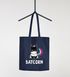 Jutebeutel Batcorn Einhorn Unicorn Baumwolltasche Stoffbeutel Tragetasche Moonworks®preview