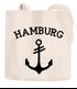 Jutebeutel Baumwoll-Tasche Anker Hamburg 2 Moonworks®preview