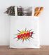 Jutebeutel Comic Boom Baumwolltasche Stoffbeutel Tragetasche Moonworks®preview