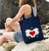 Jutebeutel Comic Hände Hands Herz Heart Baumwolltasche Stoffbeutel Tragetasche Moonworks®preview