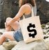 Jutebeutel Dollar Zeichen Symbol  Geldsack Money Bag Moonworks®preview