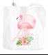 Jutebeutel Flamingo Aloha Tropical Summer Jungle Paradise Hummingbird Baumwolltasche Stoffbeutel Autiga®preview