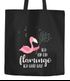 Jutebeutel Flamingo Ich bin ein Flamingo ich darf das Spruch Pusteblume Moonworks®preview